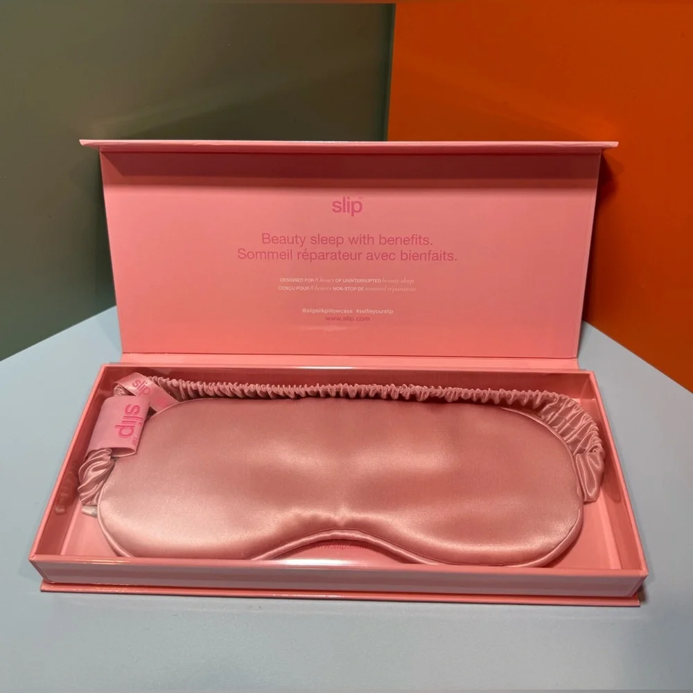 SLIP Candy Pure Silk Pink Sleep Mask - NIB!